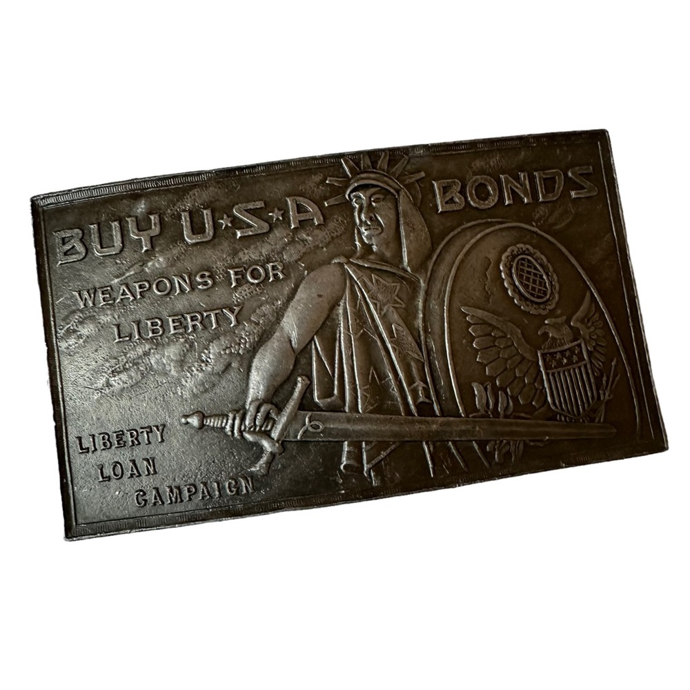 Vintage US Savings Bond Belt Buckle